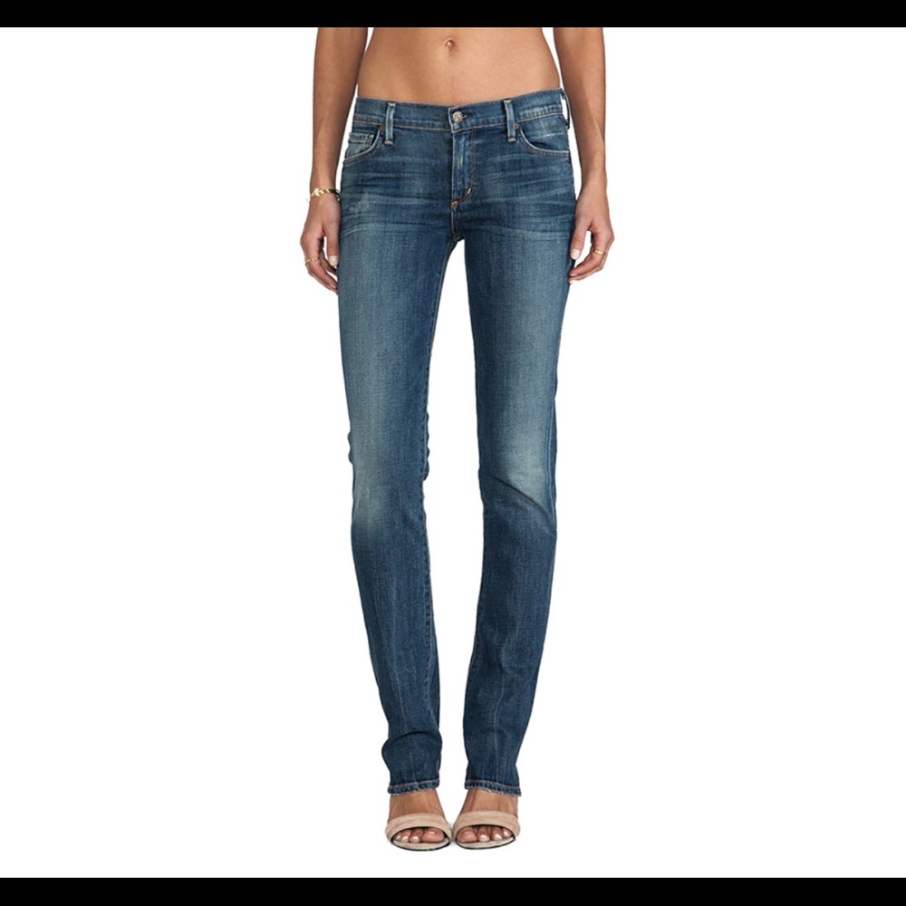 COH Ava low rise straight leg jeans